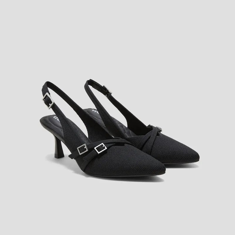 PointEase Slingback Heels (Adela)